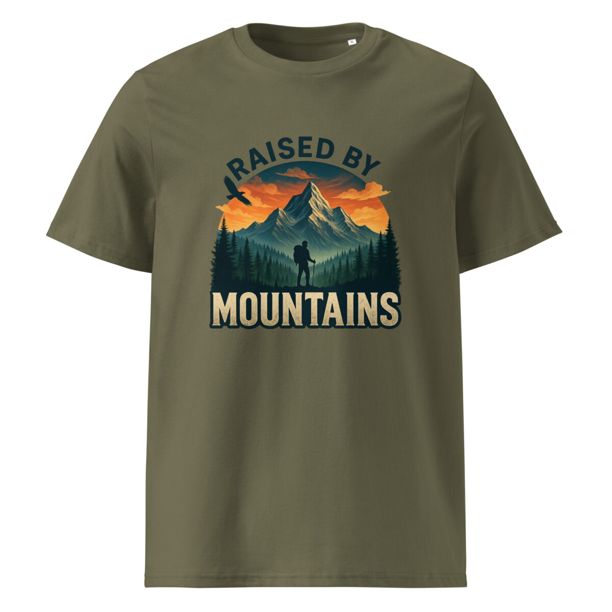 Raised by Mountains organic cotton t-shirt - Image 6