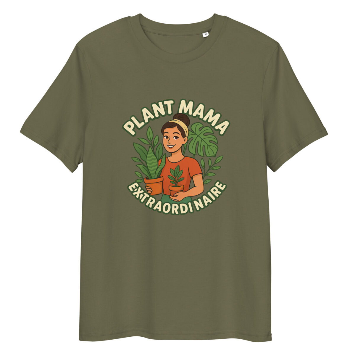 Plant Mama Extraordinaire organic cotton t-shirt - Image 9