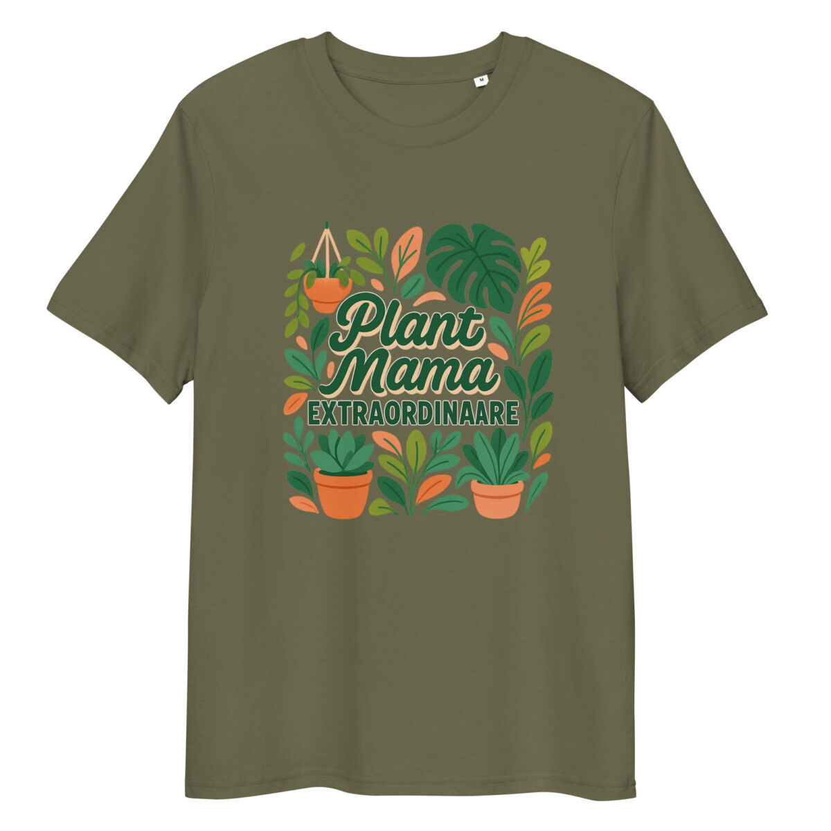 Plant Mama Extraordinaire organic cotton t-shirt - Image 8