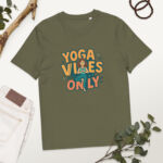 Yoga Vibes Only organic cotton t-shirt - Image 9