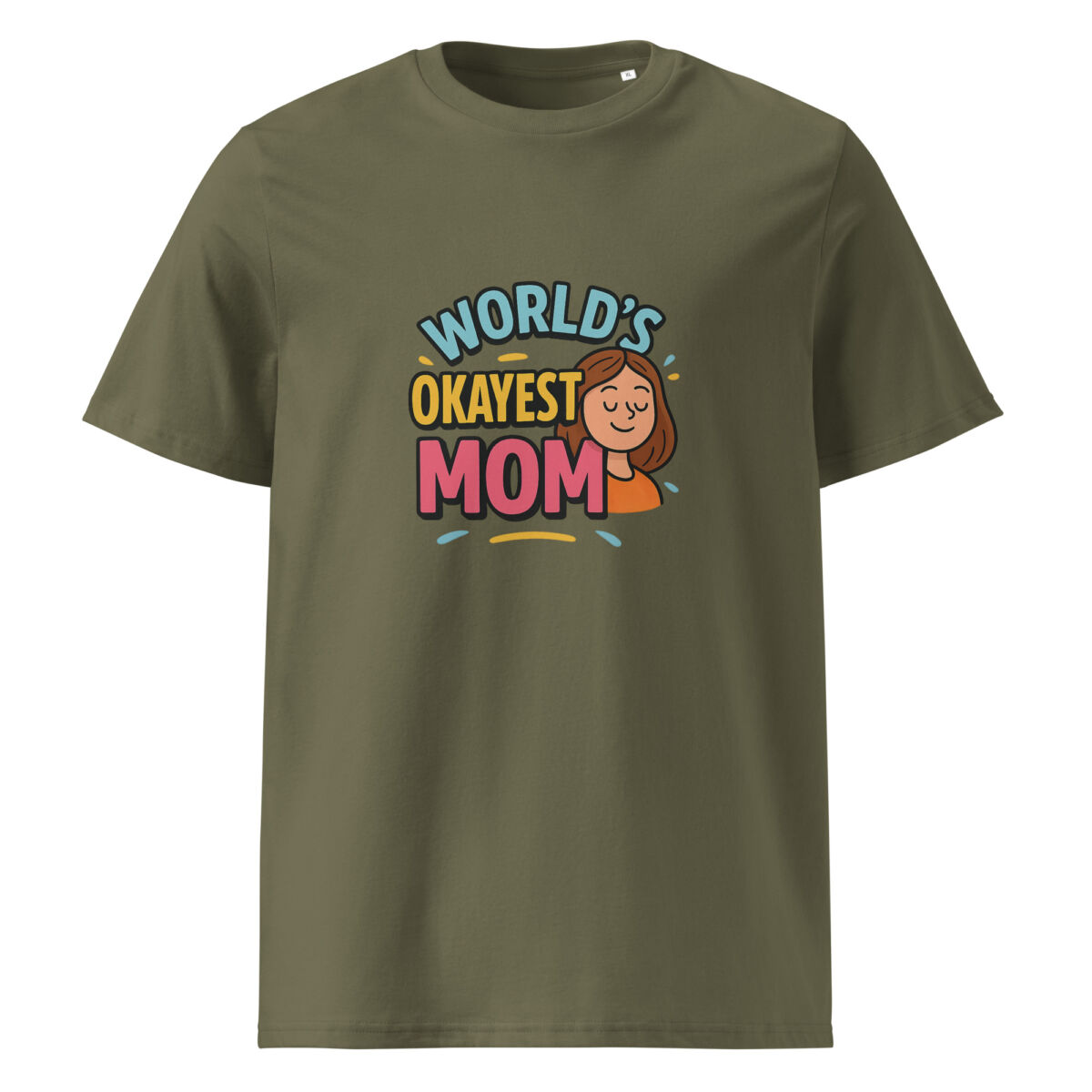 World’s Okayest MOM organic cotton t-shirt - Image 9