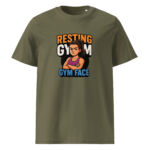 Resting Gym Face organic cotton t-shirt - Image 9