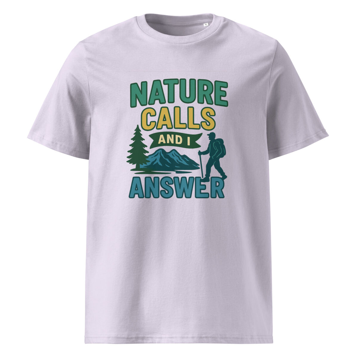 Nature Calls and I Answer organic cotton t-shirt - Image 14