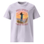 Free Spirit, Wild Heart organic cotton t-shirt - Image 15
