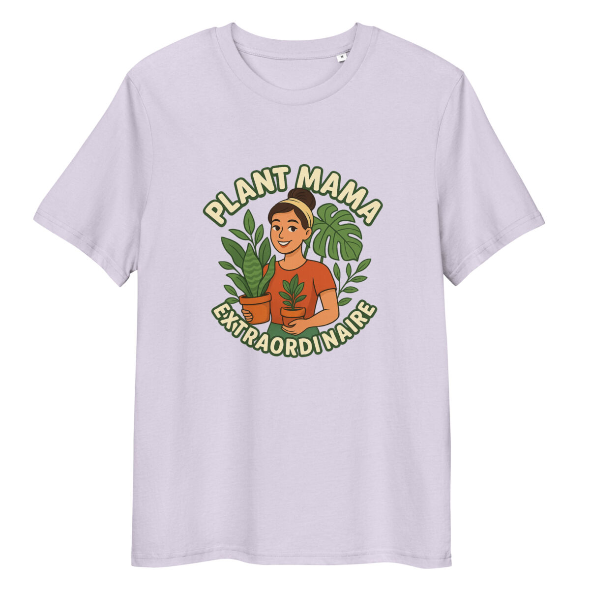Plant Mama Extraordinaire organic cotton t-shirt - Image 15