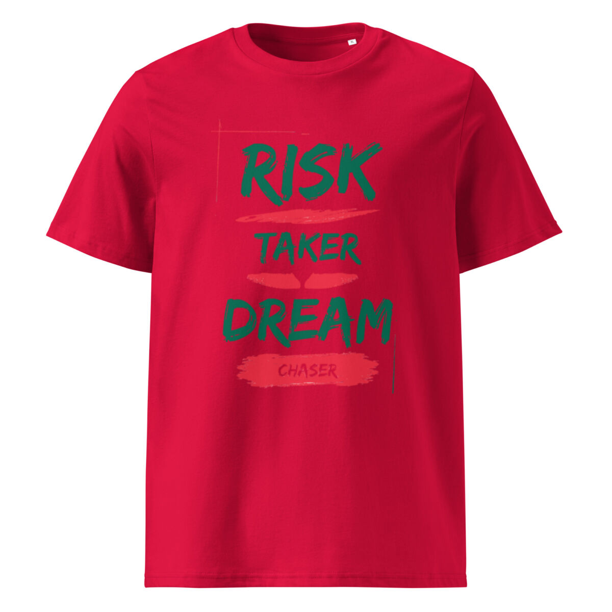 Risk Taker, Dream Chaser organic cotton t-shirt - Image 7