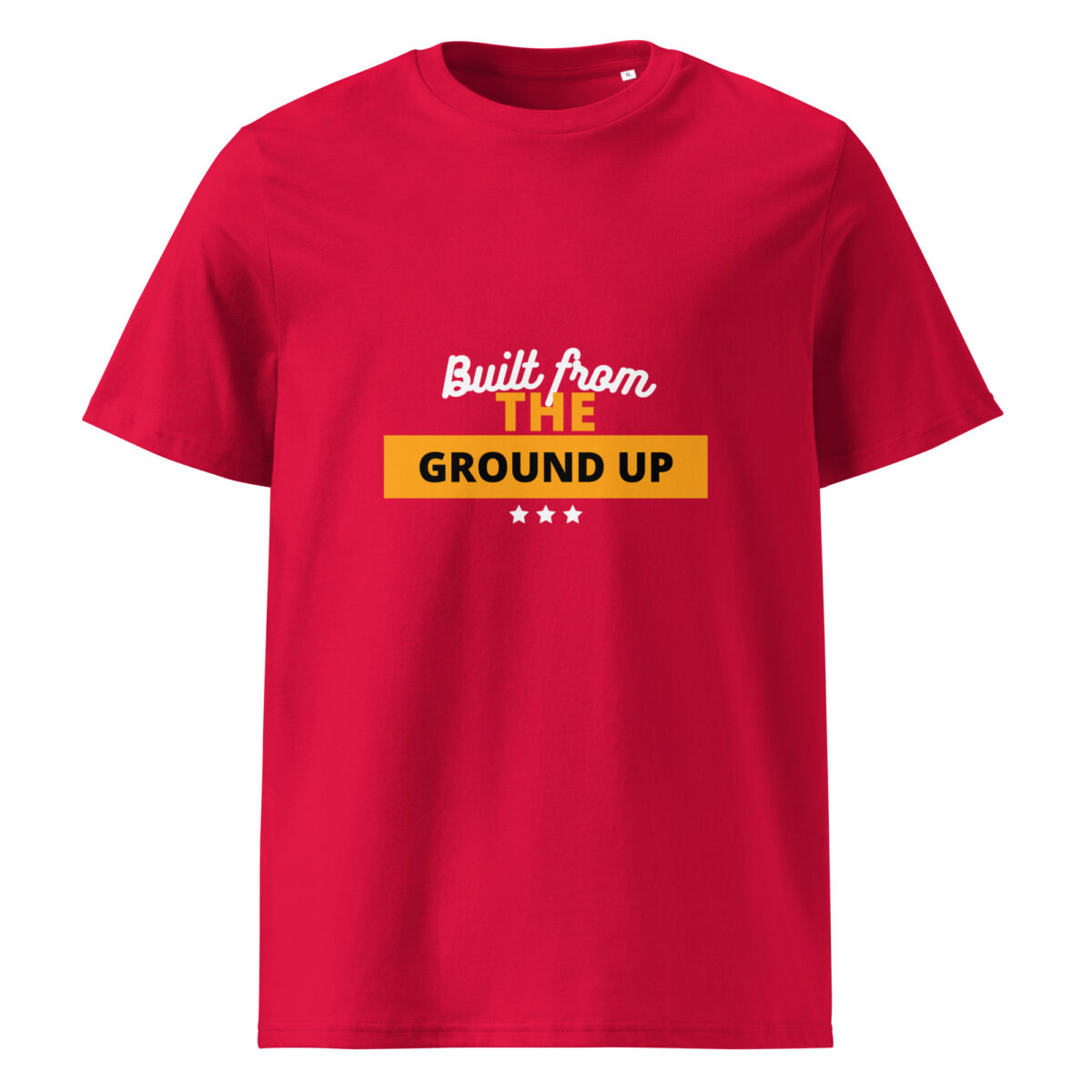 Built from the Ground Up organic cotton t-shirt - Image 6