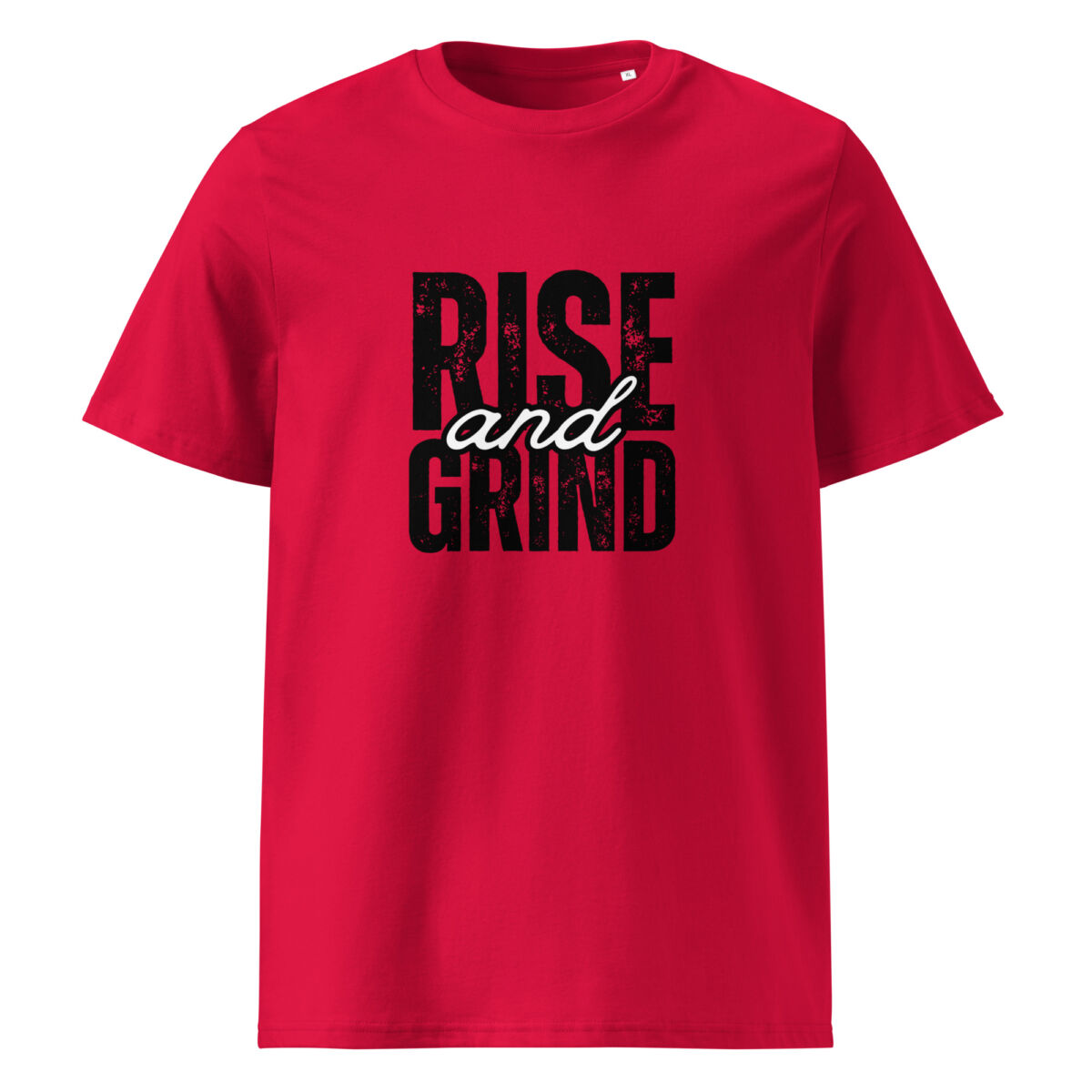 Rise and Grind organic cotton t-shirt - Image 1