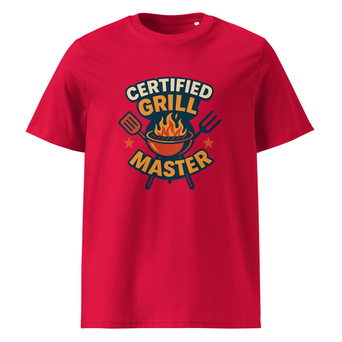 Certified Grill Master organic cotton t-shirt - Image 7