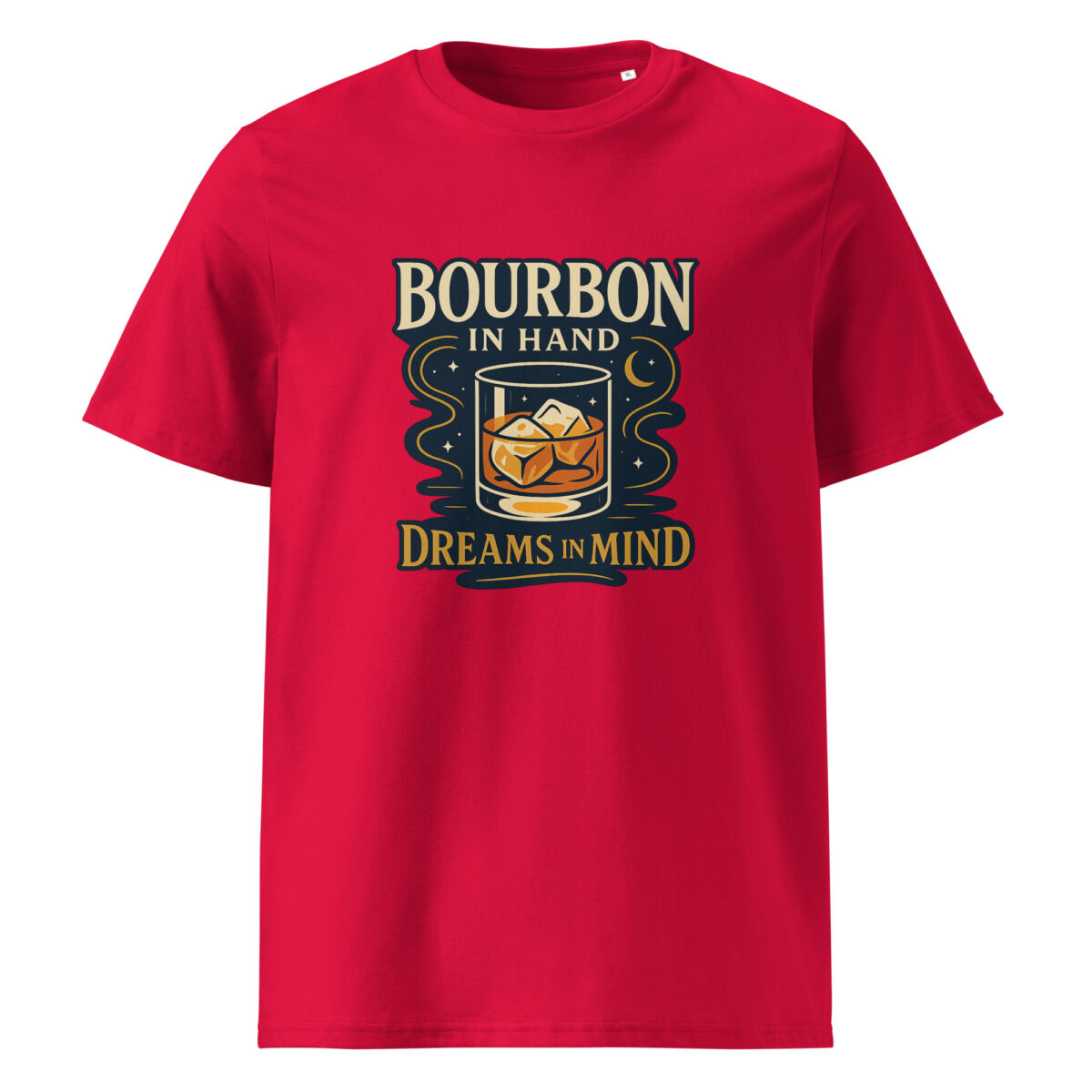 Bourbon in Hand, Dreams in Mind organic cotton t-shirt - Image 6