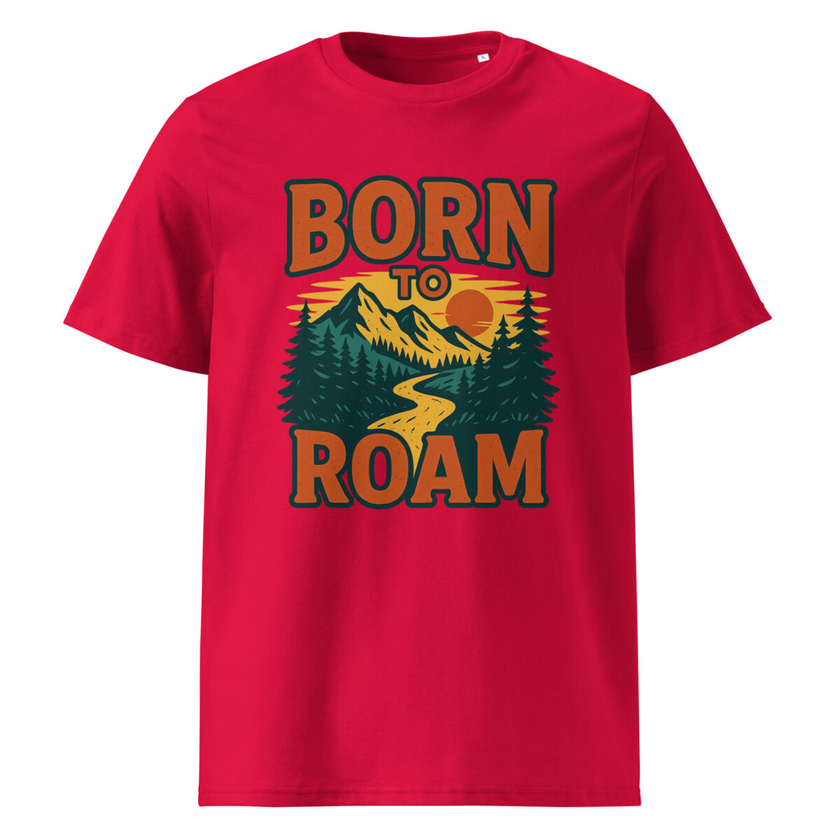 Born to Roam organic cotton t-shirt - Image 7