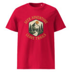 Seek Adventure, Leave Trails organic cotton t-shirt - Image 6