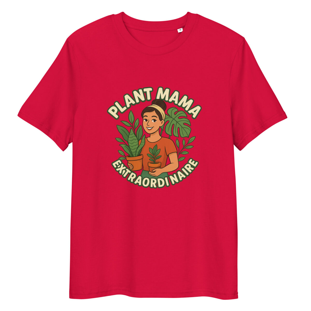 Plant Mama Extraordinaire organic cotton t-shirt - Image 7