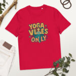 Yoga Vibes Only organic cotton t-shirt - Image 7