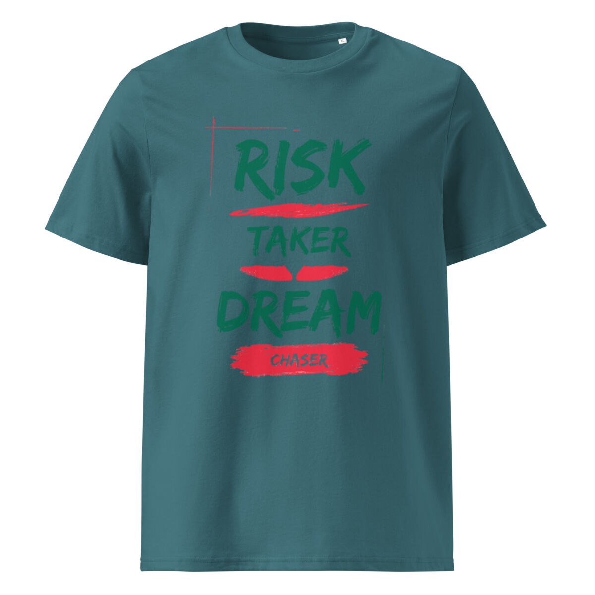 Risk Taker, Dream Chaser organic cotton t-shirt - Image 8