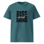 Rise and Grind organic cotton t-shirt - Image 2