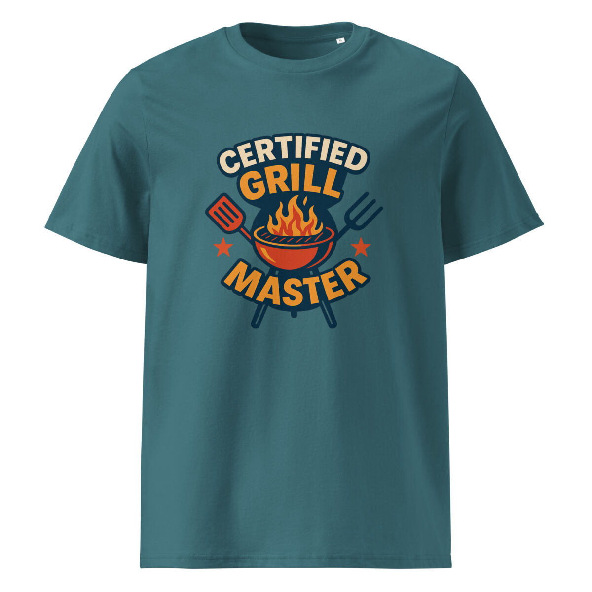 Certified Grill Master organic cotton t-shirt - Image 8