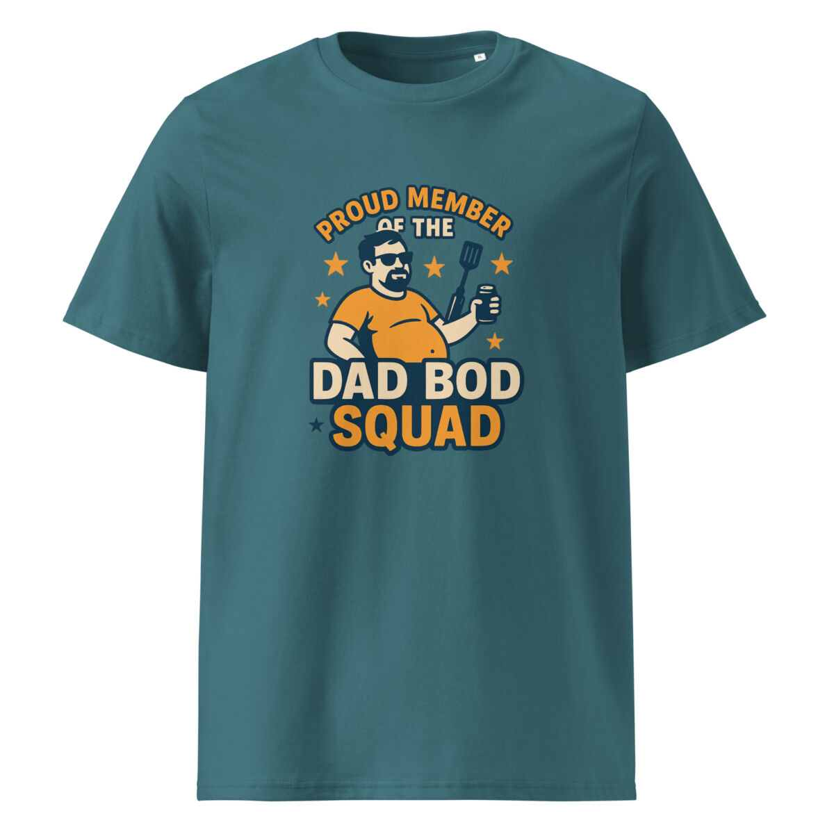 Proud Member of the Dad Bod Squad organic cotton t-shirt - Image 8