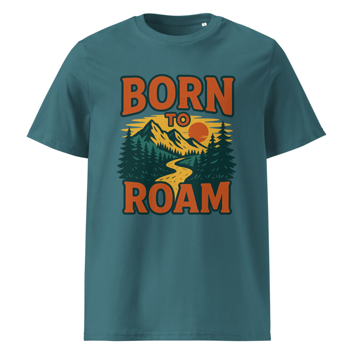 Born to Roam organic cotton t-shirt - Image 8