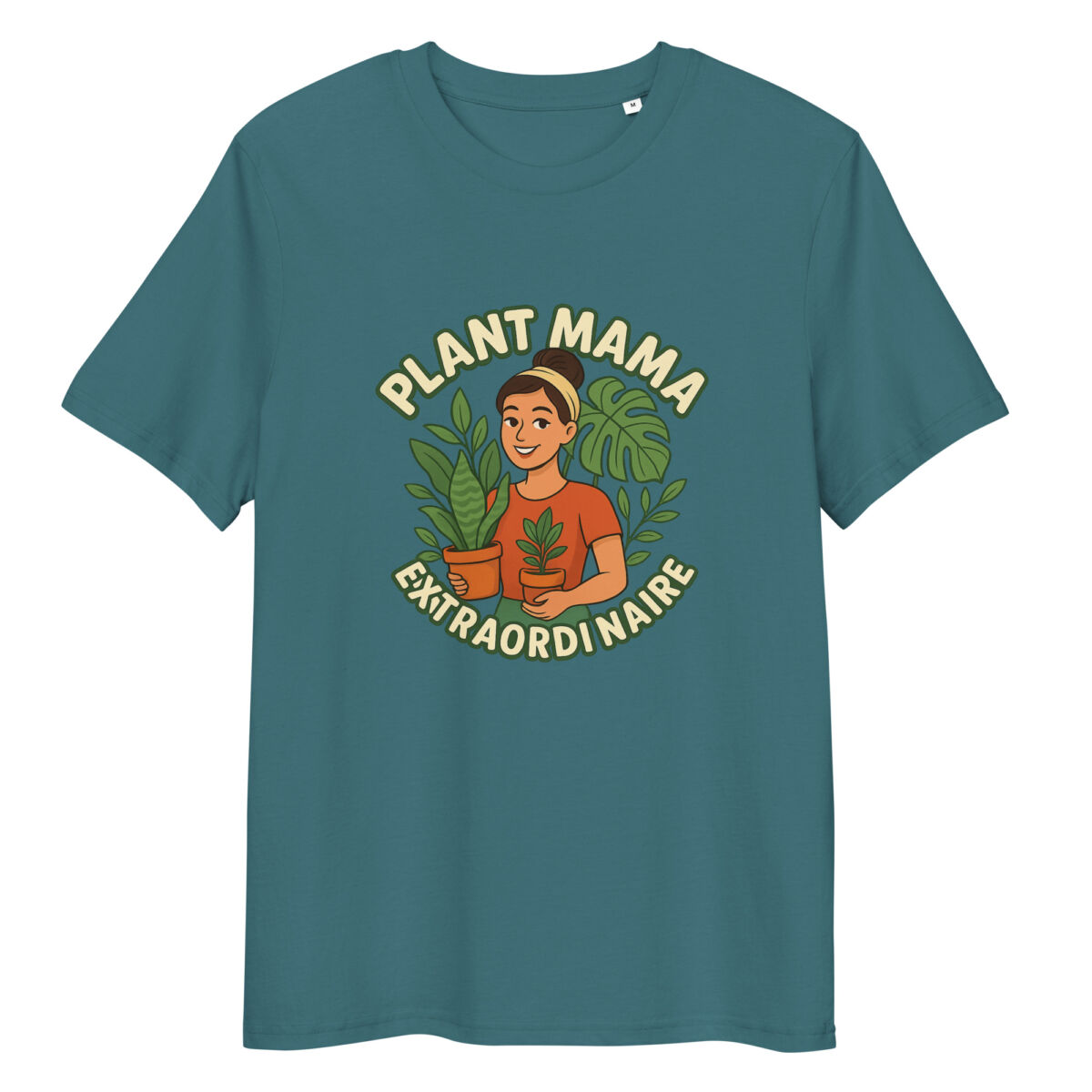 Plant Mama Extraordinaire organic cotton t-shirt - Image 8