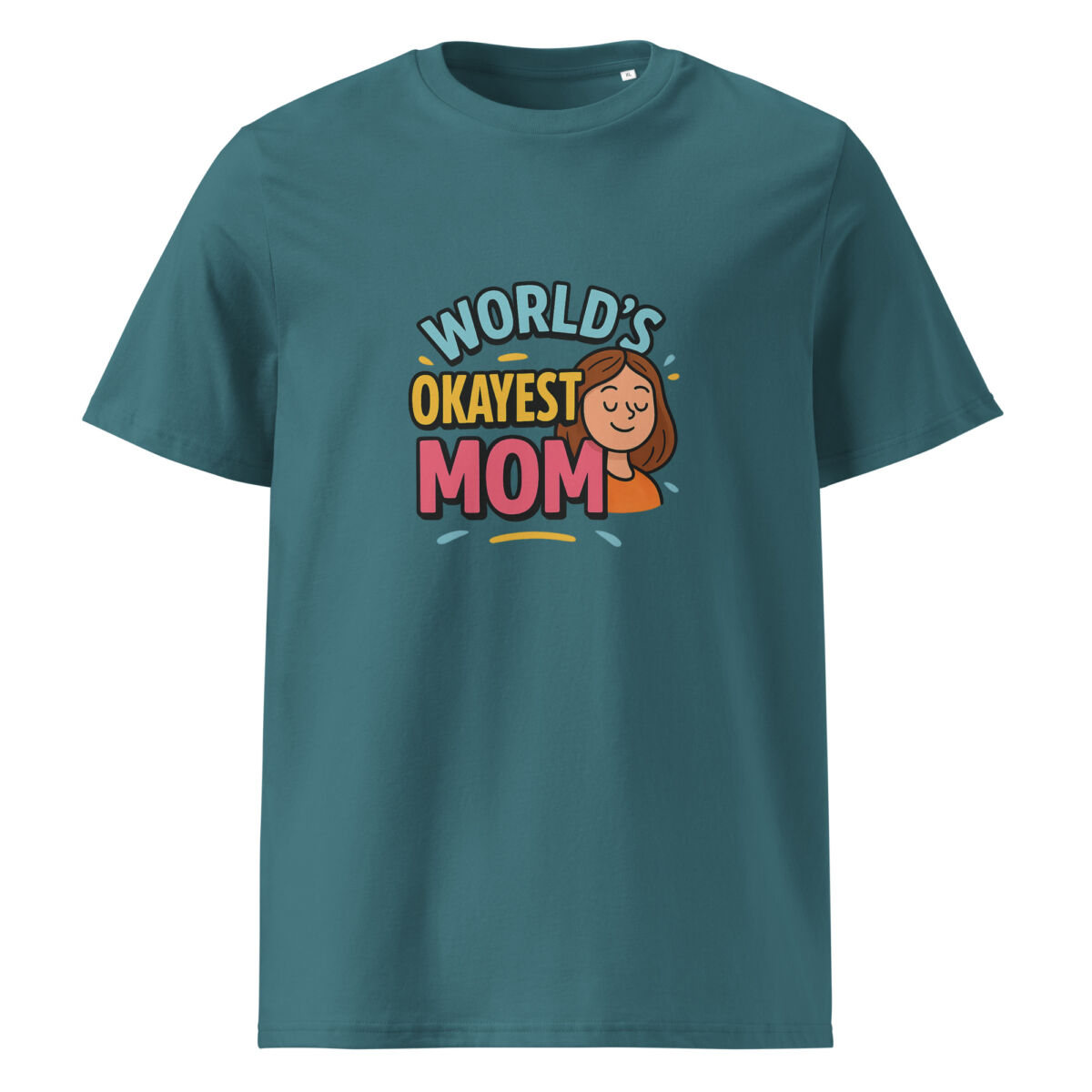 World’s Okayest MOM organic cotton t-shirt - Image 8