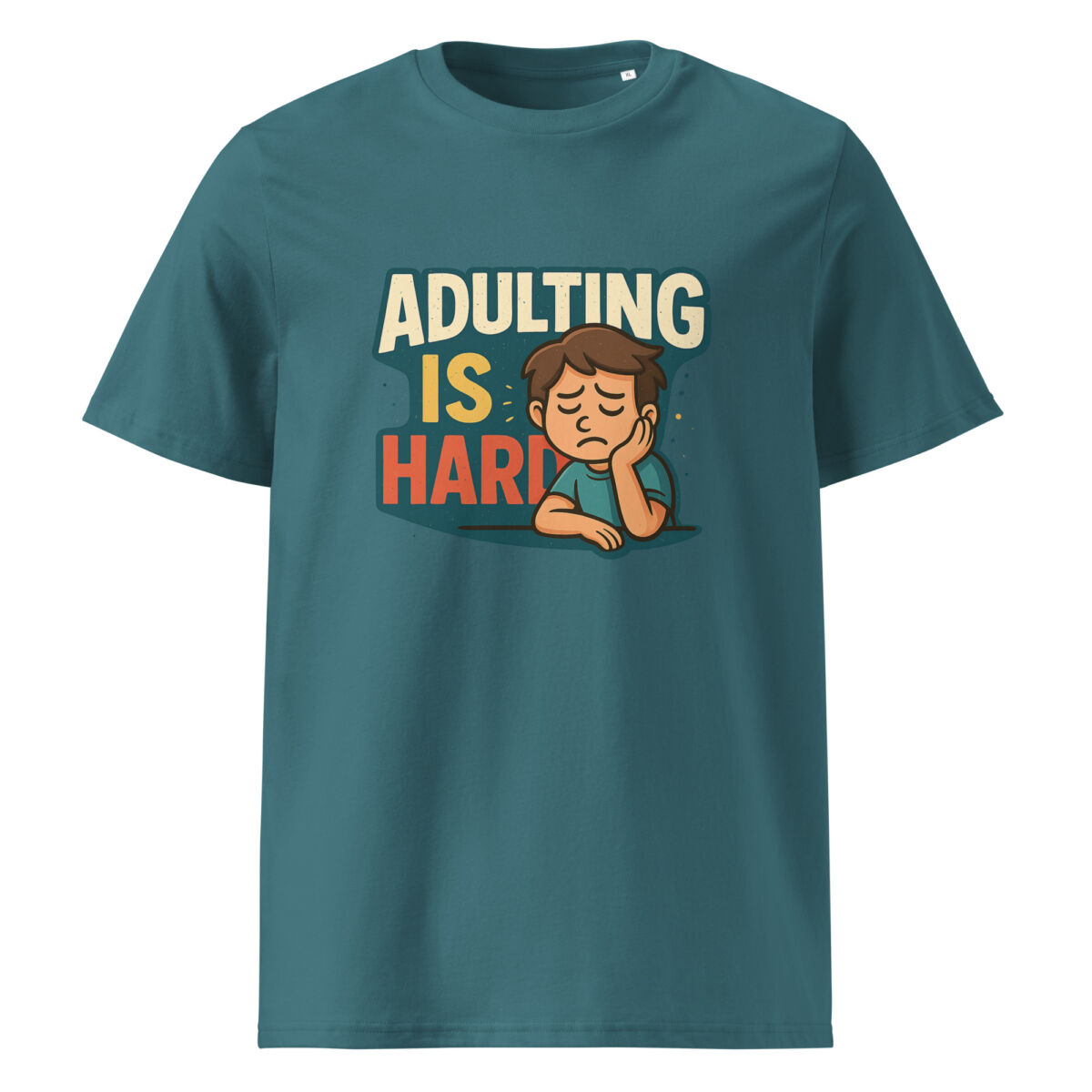 Adulting is Hard organic cotton t-shirt - Image 8