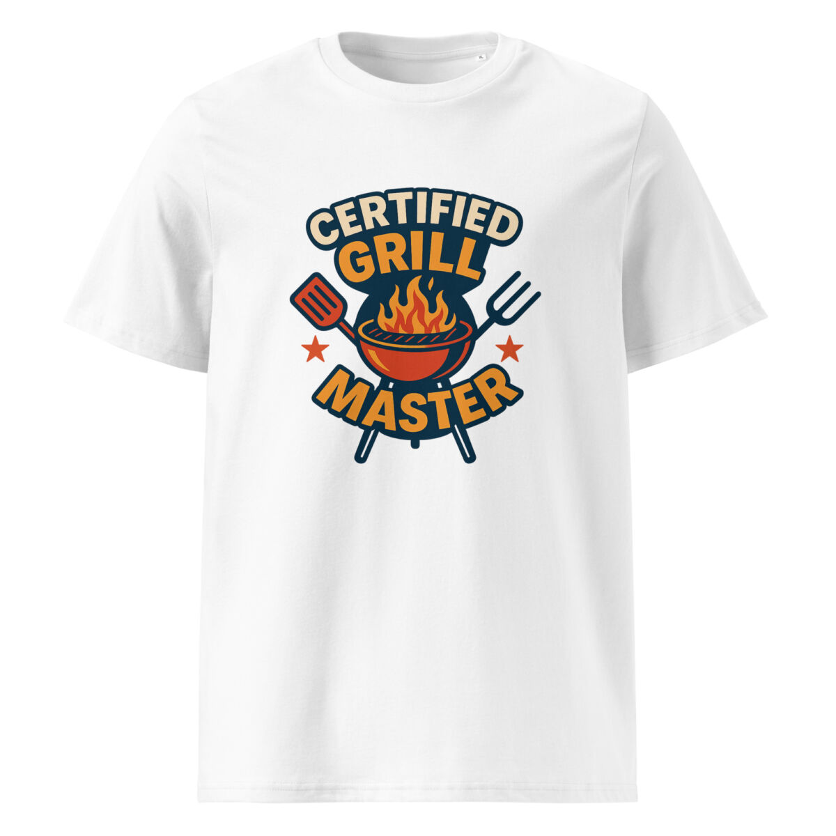 Certified Grill Master organic cotton t-shirt - Image 15