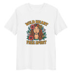 Wild Heart, Free Spirit organic cotton t-shirt - Image 15