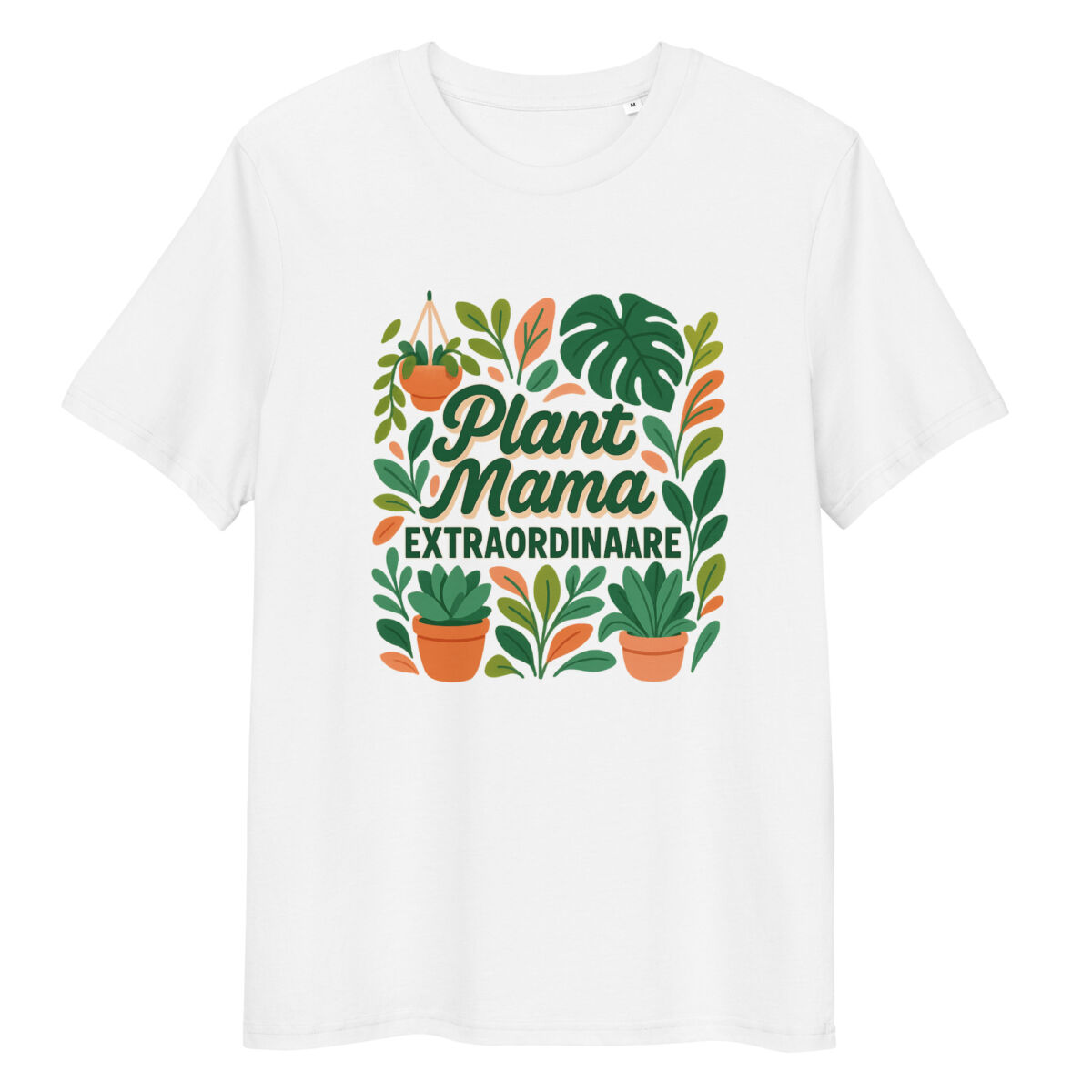 Plant Mama Extraordinaire organic cotton t-shirt - Image 15