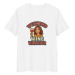 Weekend Wine Warrior organic cotton t-shirt - Image 15
