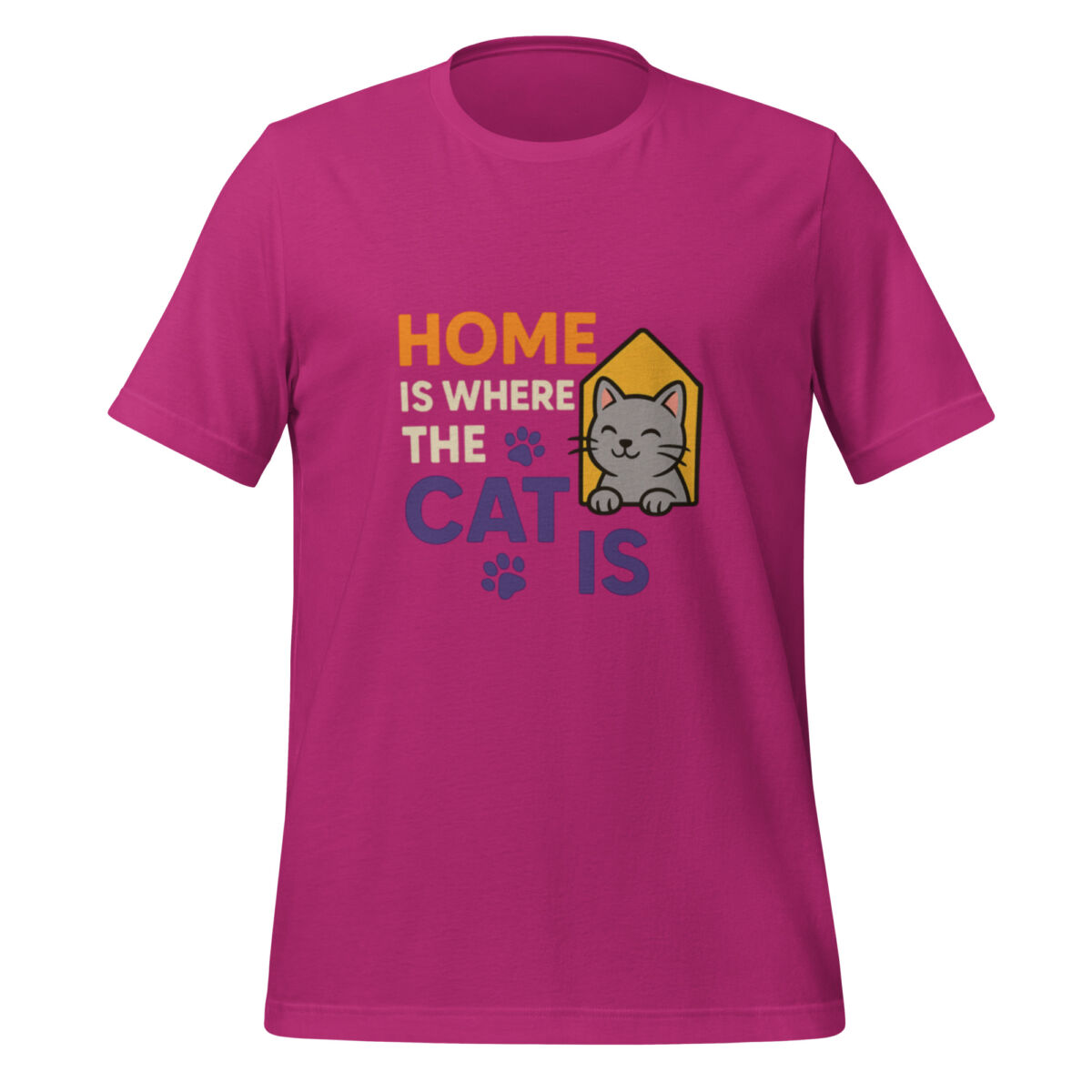 Home is Where the Cat is t-shirt - Image 3