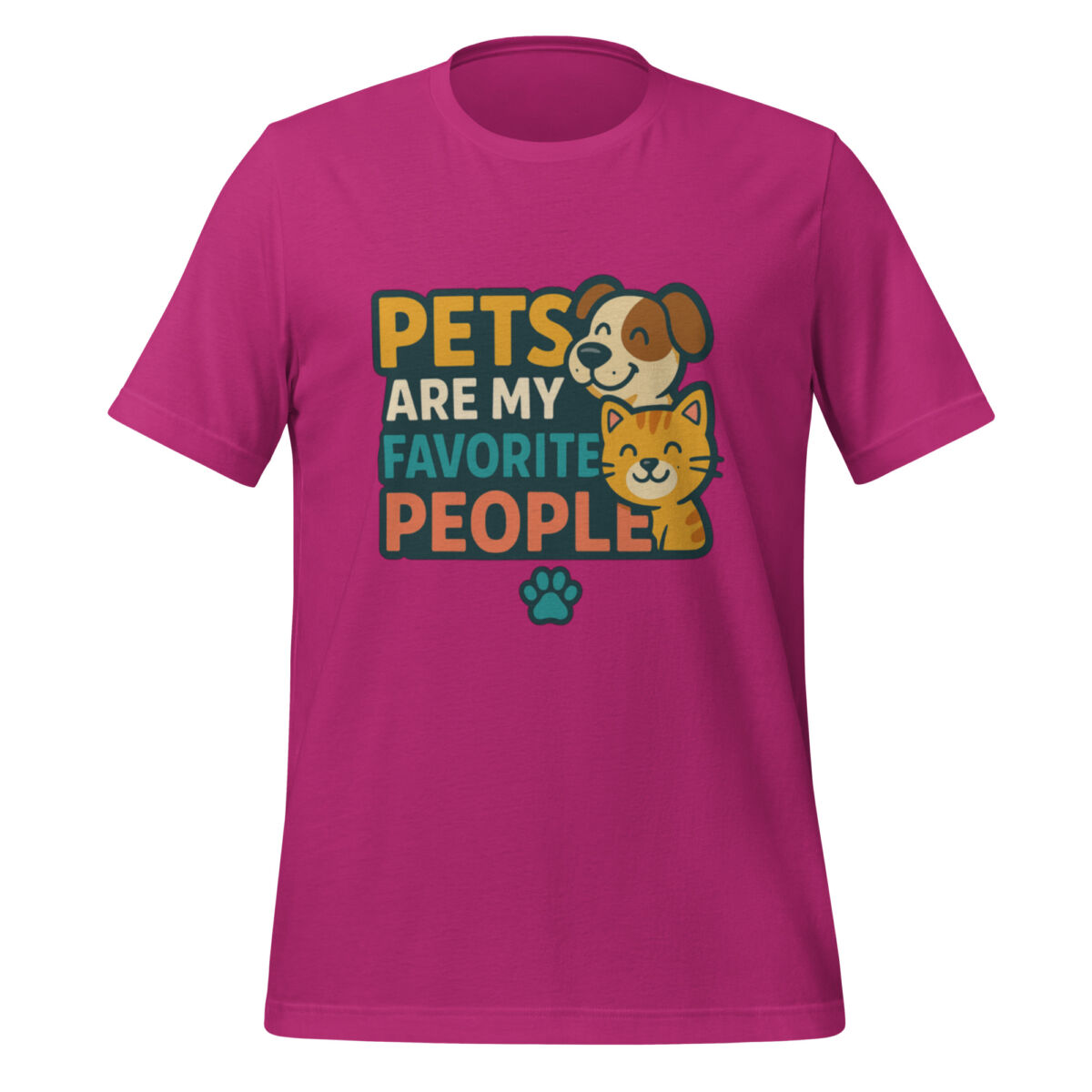 Pets are My Favorite People t-shirt - Image 2
