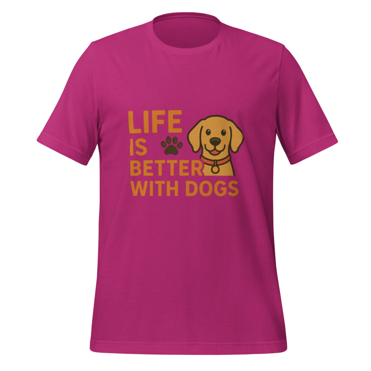 Life is Better with Dogs t-shirt - Image 3