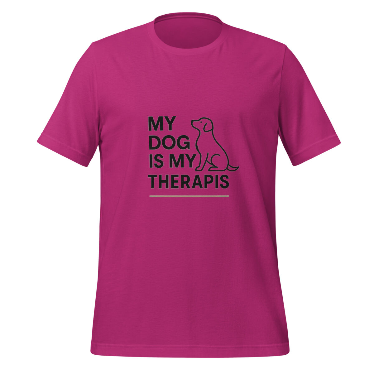 My Dog is My Therapis t-shirt - Image 3