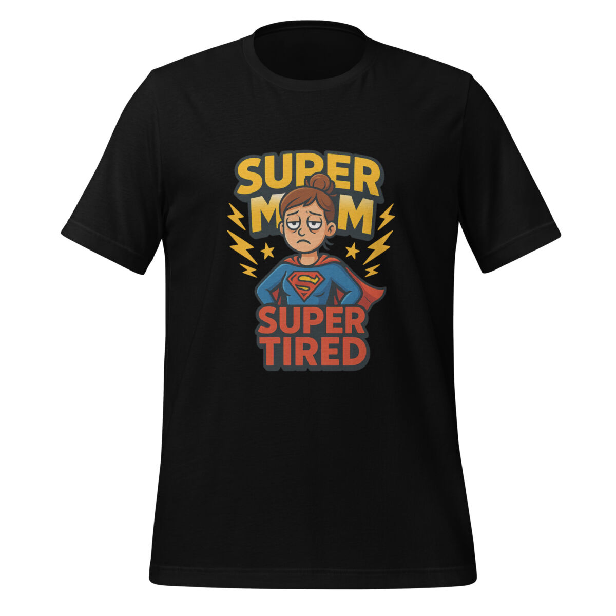 Super Mom, Super Tired t-shirt - Image 2