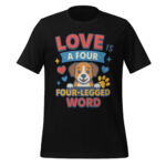 Love is a Four-Legged Word t-shirt - Image 2