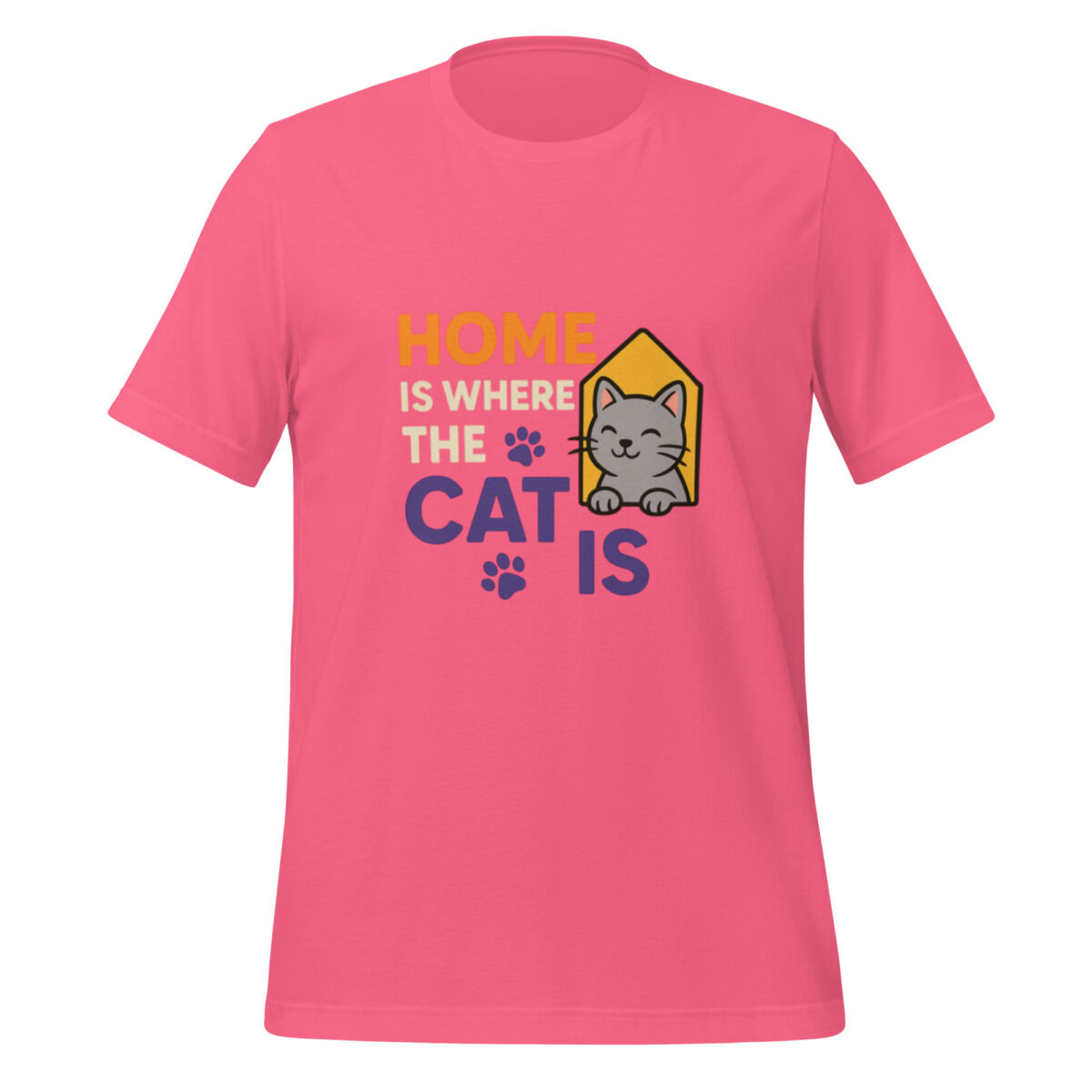 Home is Where the Cat is t-shirt - Image 4