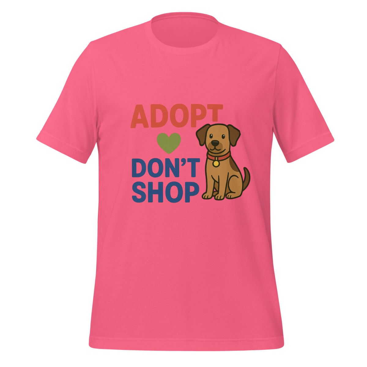 Adopt Don’t Shop t-shirt - Image 3