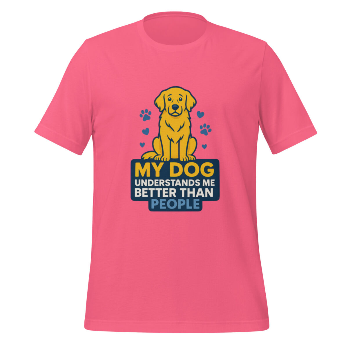 My Dog Understands Me Better Than People t-shirt - Image 3