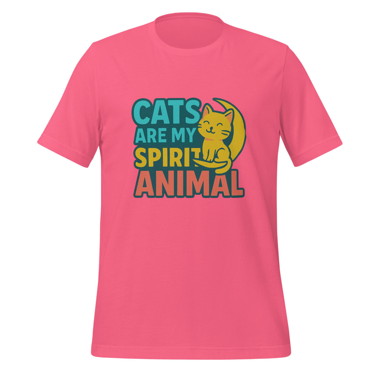 Cats are My Spirit Animal t-shirt - Image 1