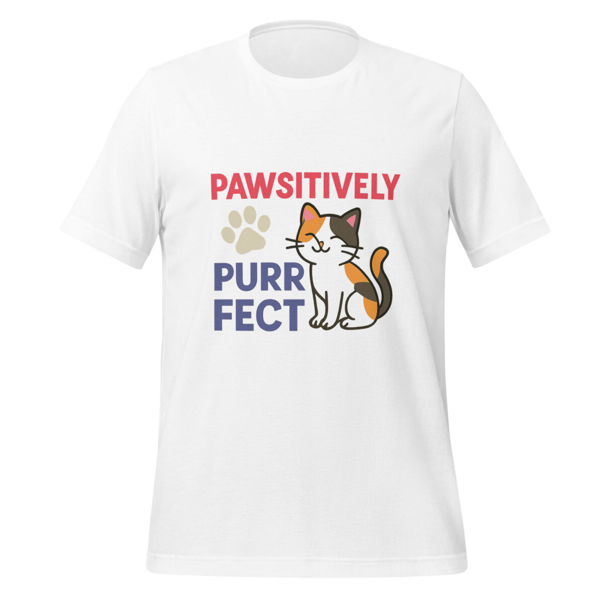 Pawsitively Purrfect t-shirt - Image 1