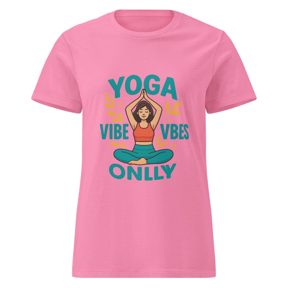 Yoga Vibes Only Women’s t-shirt - Image 6