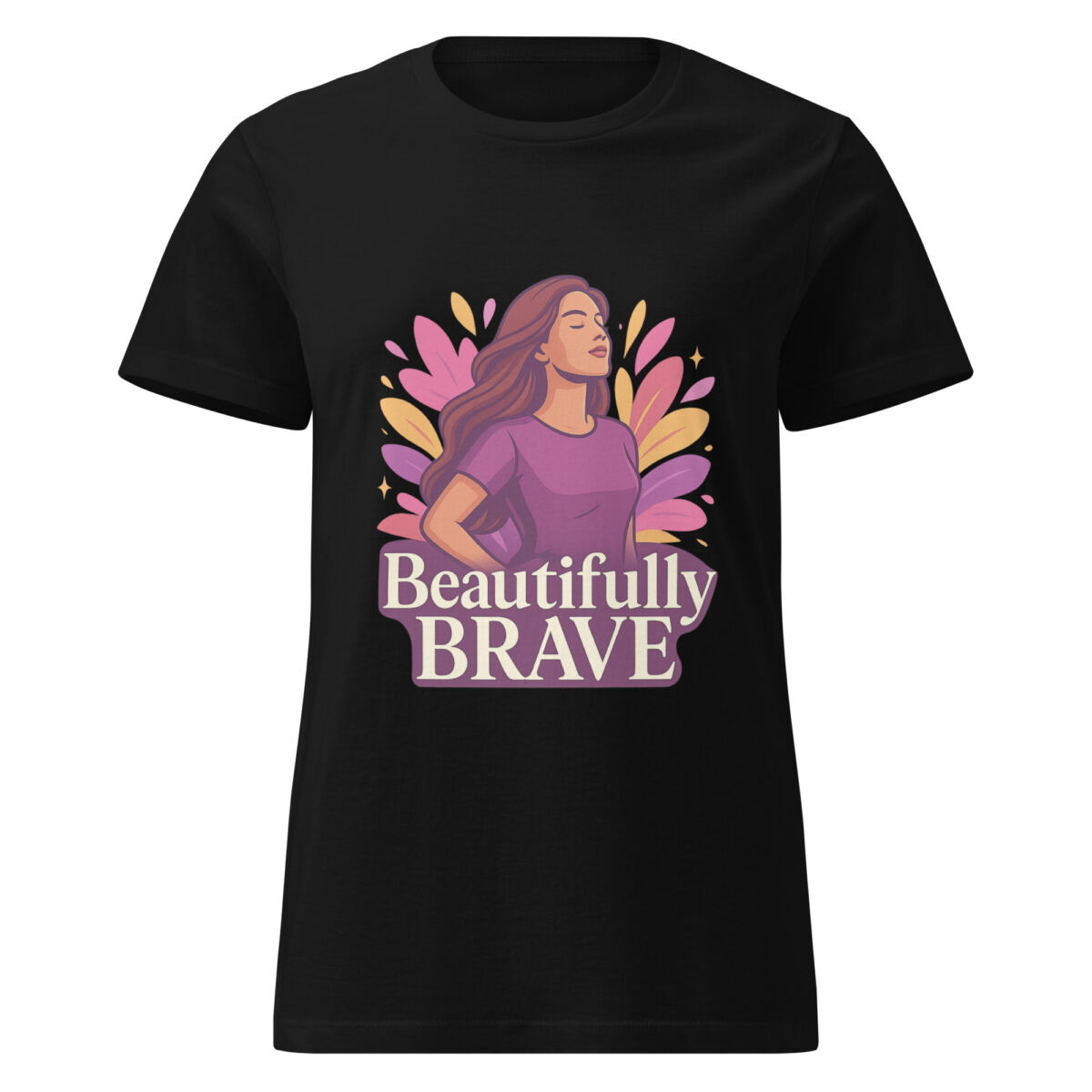 Beautifully Brave Women’s basic softstyle t-shirt - Image 2
