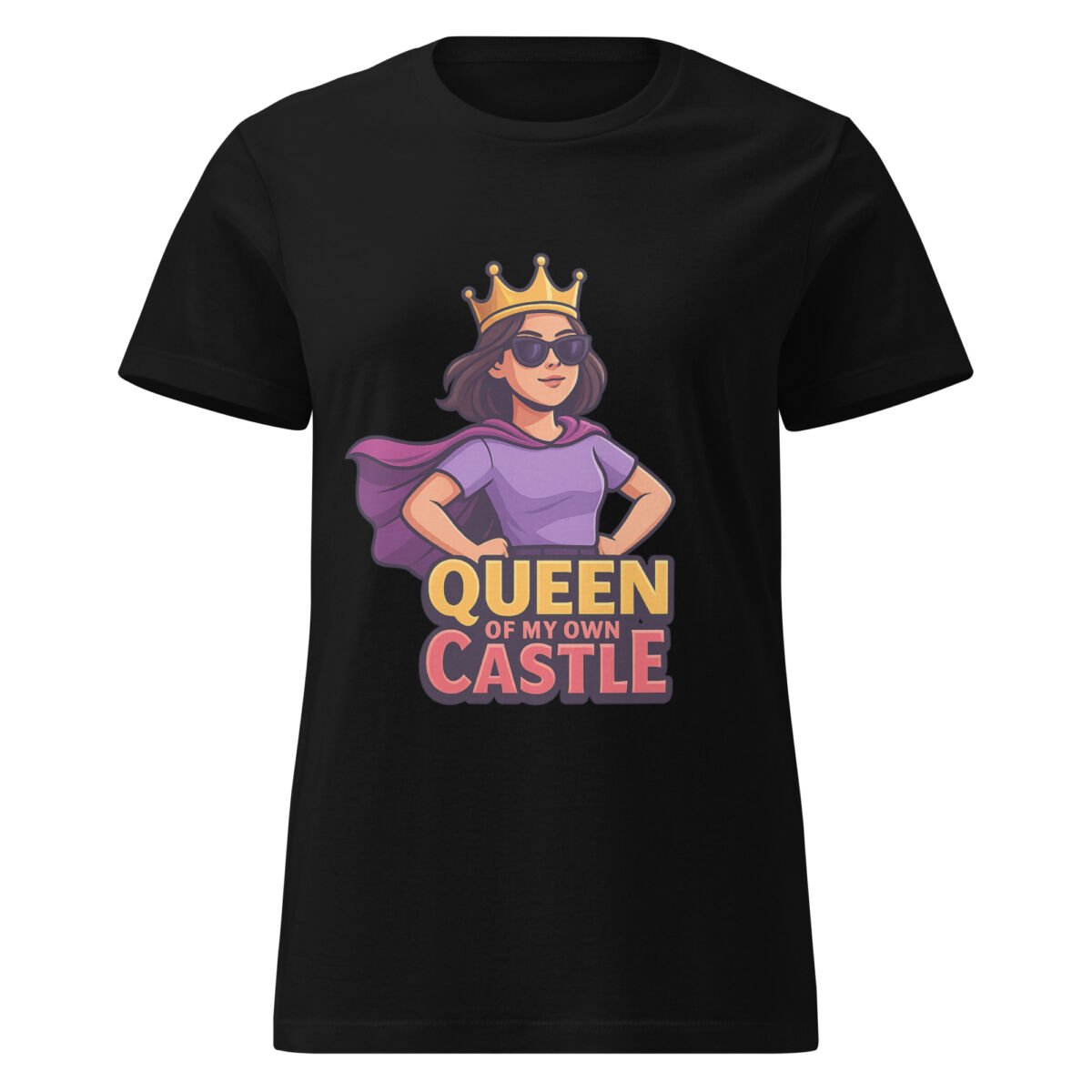Queen of My Own Castle Women’s t-shirt - Image 2