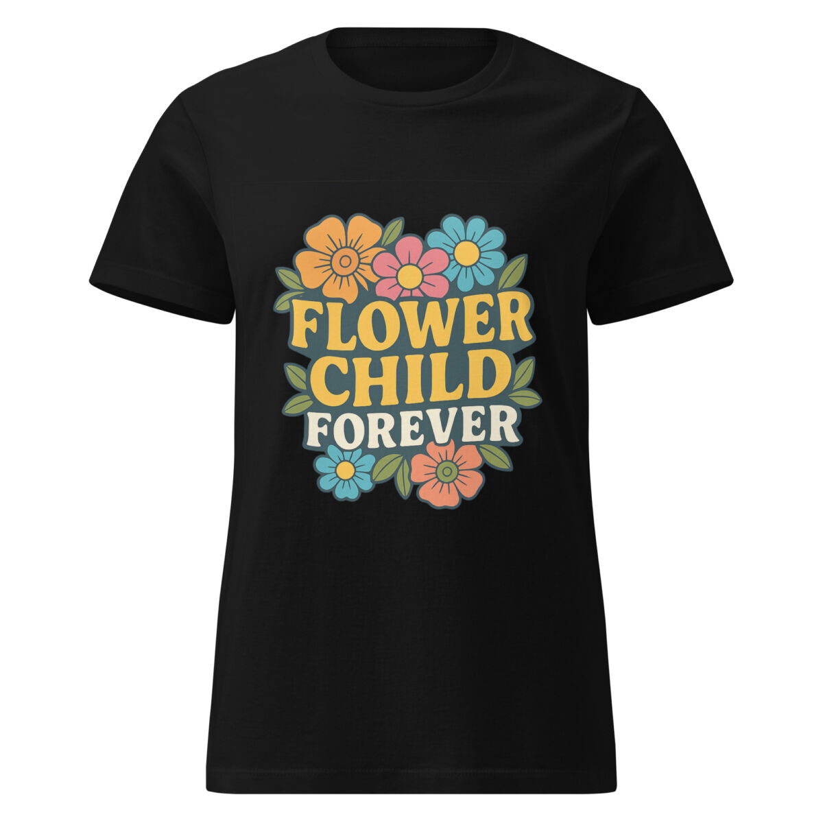 Flower Child Forever Women’s t-shirt - Image 1