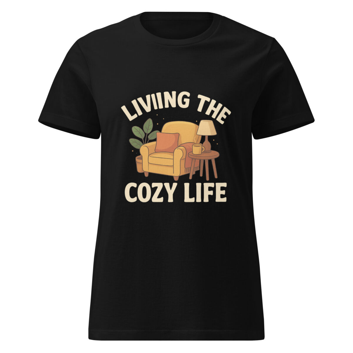 Living the Cozy Life Women’s t-shirt - Image 2