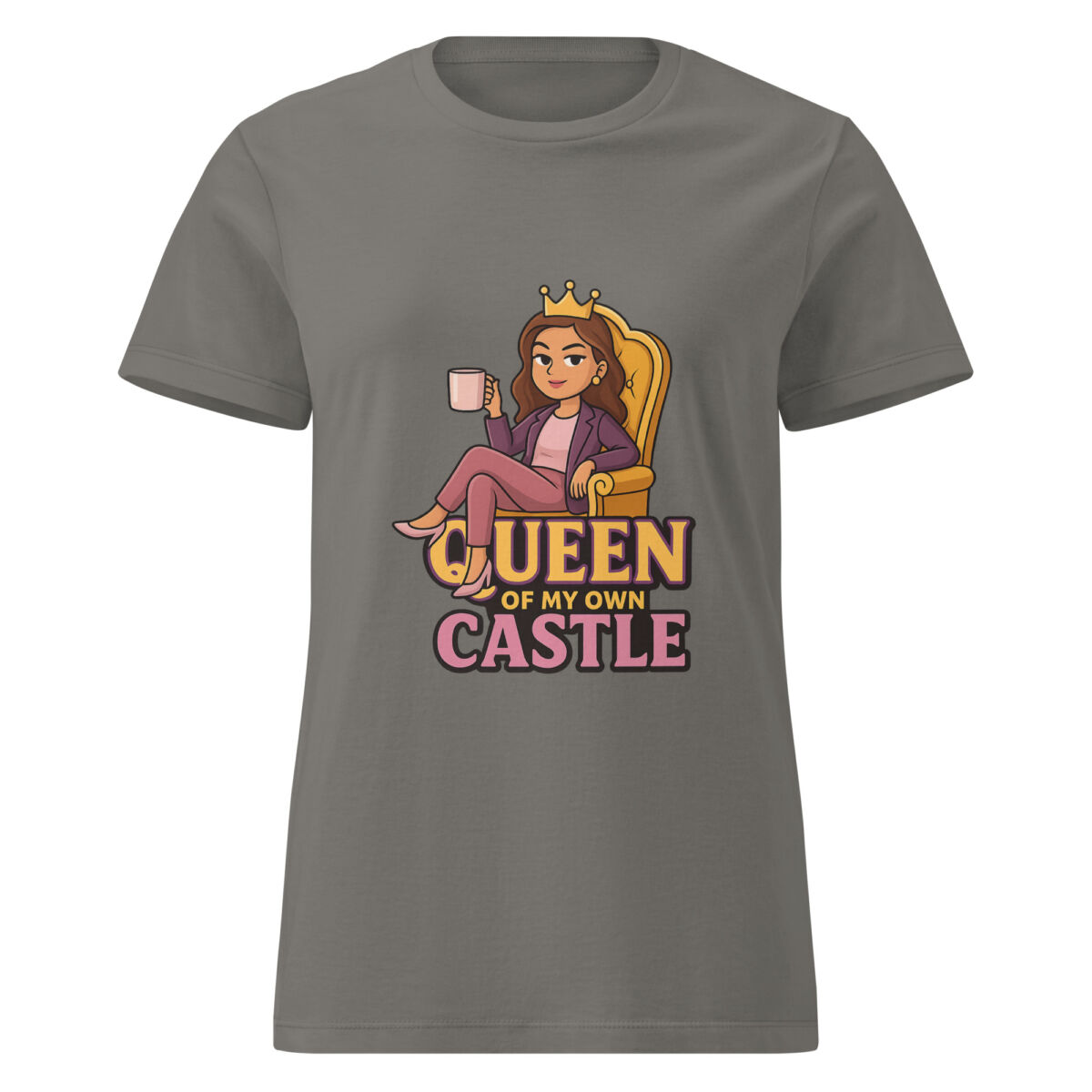 Queen of My Own Castle Women’s t-shirt - Image 5