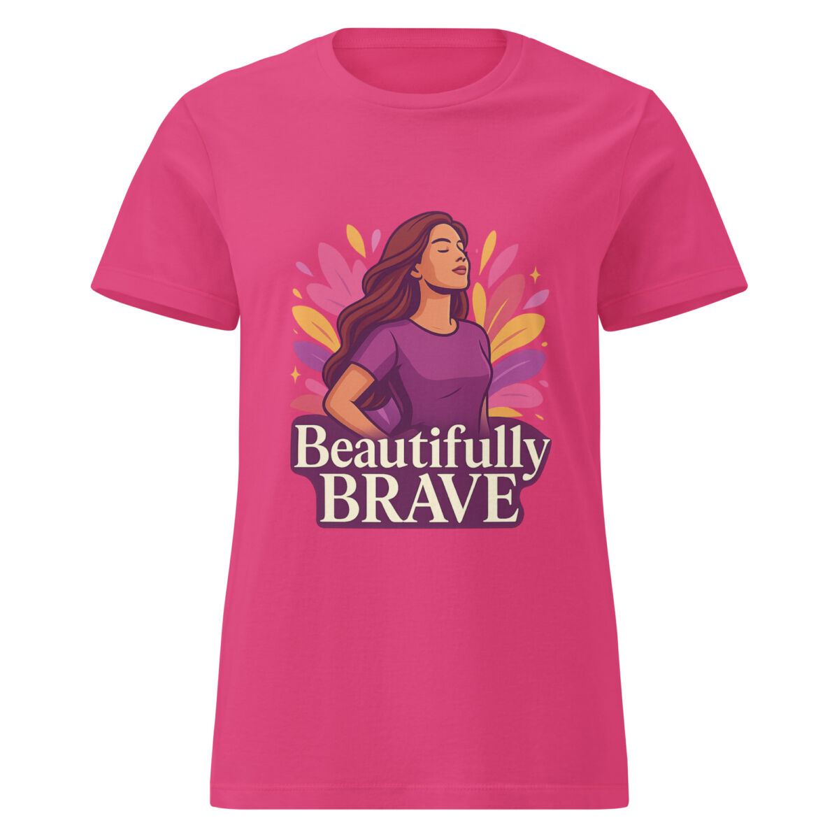 Beautifully Brave Women’s basic softstyle t-shirt - Image 5