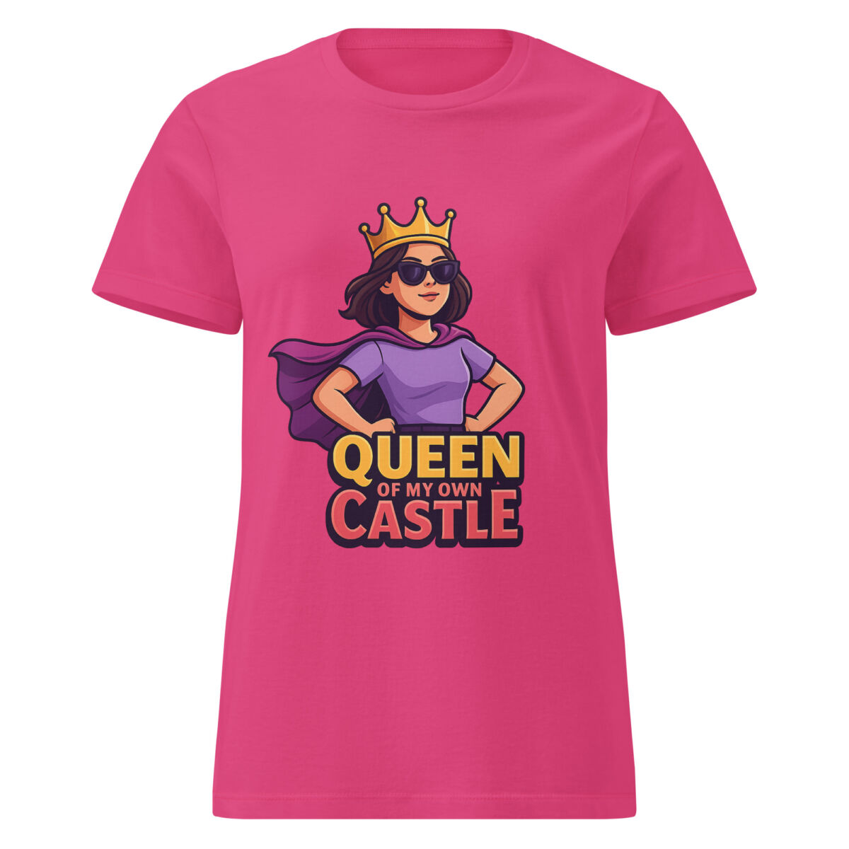 Queen of My Own Castle Women’s t-shirt - Image 4