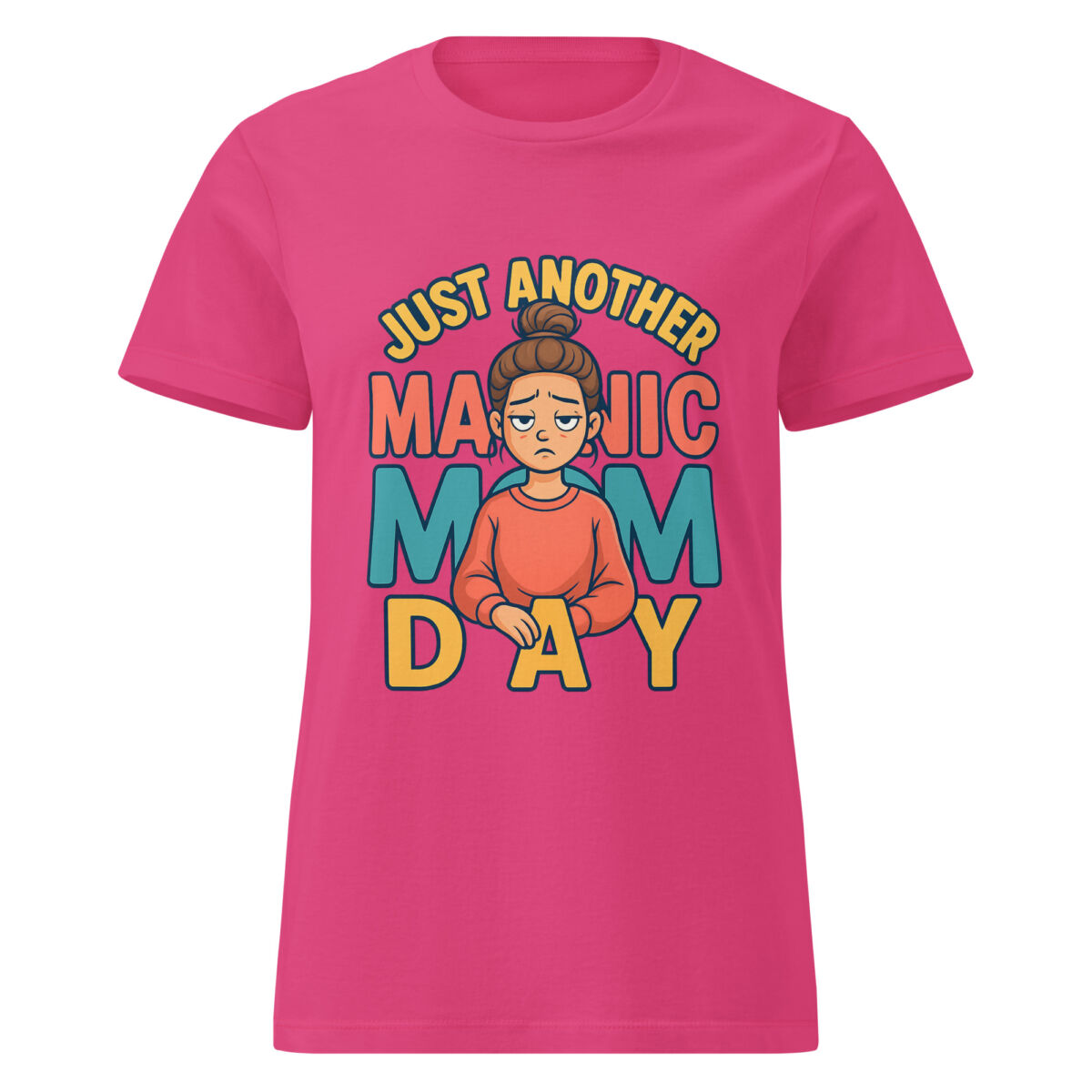 Just Another Mon Day Women’s basic softstyle t-shirt - Image 5